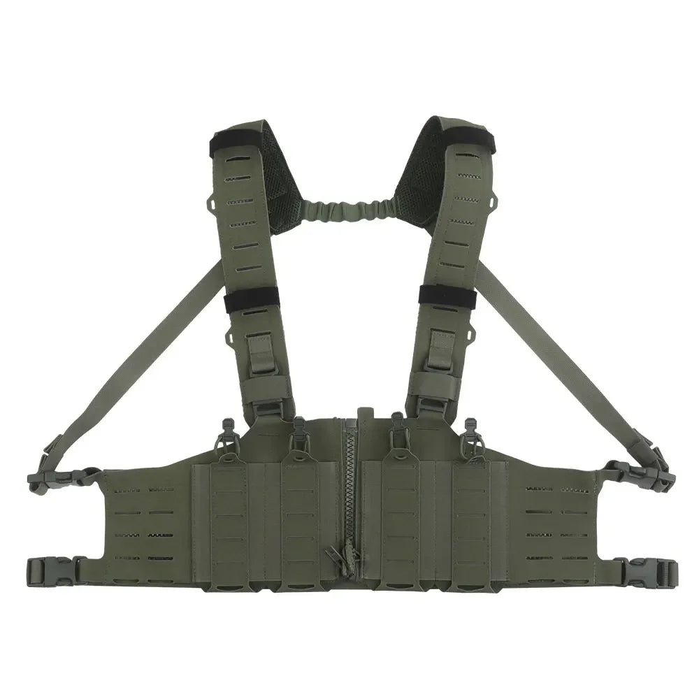 Chest rig tactique MOLLE VE-96 en Cordura – Léger et réglable