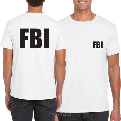 T-Shirt SWAT FBI SECURITY Imprimé Haute Qualité – Coton Respirant Manches Courtes – Homme – S à 5XL