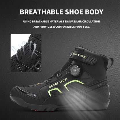 Bottines Moto Homme Respirantes – Slip-On Confort Urbain