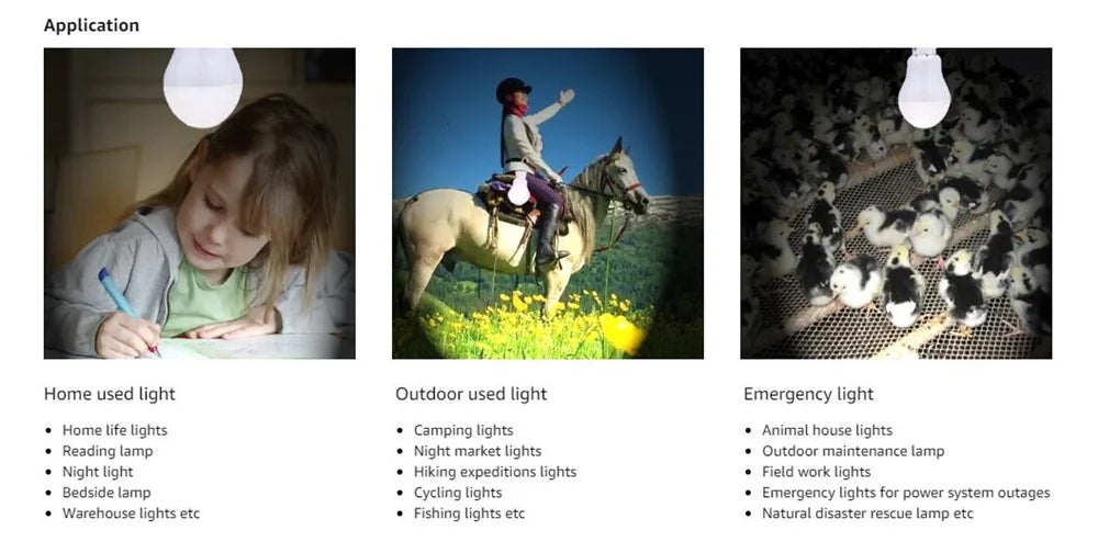 Lampe Solaire Portative à LED - Lampe Rechargeable pour Camping, Tente, Pêche Nocturne, Urgence et Énergie Solaire - BLACKBEARD OUTDOOR INDUSTRIES