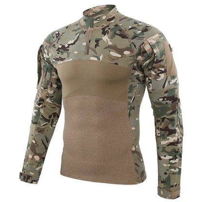 T-shirt Tactique Camouflage Longues Manches – ESDY A1 - BLACKBEARD OUTDOOR INDUSTRIES