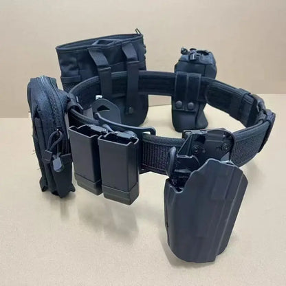 Ceinturon Tactique Décrochage Rapide - Holster et Pochettes IPSC