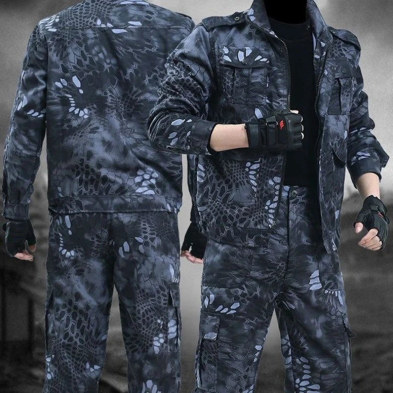 Ensemble camouflage homme – Veste et pantalon