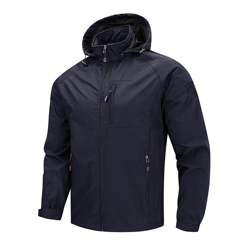 Veste de Randonnée Imperméable pour Homme - Pratique et Stylée pour le Printemps et l'Automne BLACKBEARD OUTDOOR INDUSTRIES