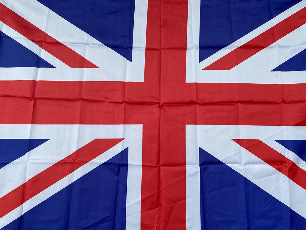 Drapeau du Royaume-Uni (Union Jack) 90x150 cm – Bannière en Polyester pour Décoration BLACKBEARD OUTDOOR INDUSTRIES