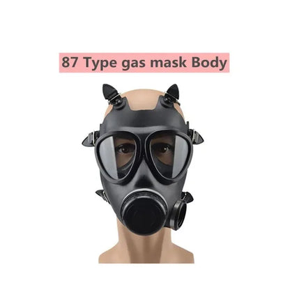 Masque à Gaz Type 87 – Respirateur Plein Visage À Adduction d'Air Électrique Rechargeable