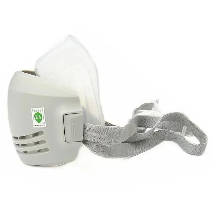 Masque Anti-Poussière avec 20 Filtres en Coton - Respirateur Demi-Visère pour Protection Contre la Poussière, Brouillard, Fumée et Gaz - Idéal pour l'Industrie, la Construction et le Travail Général BLACKBEARD OUTDOOR INDUSTRIES