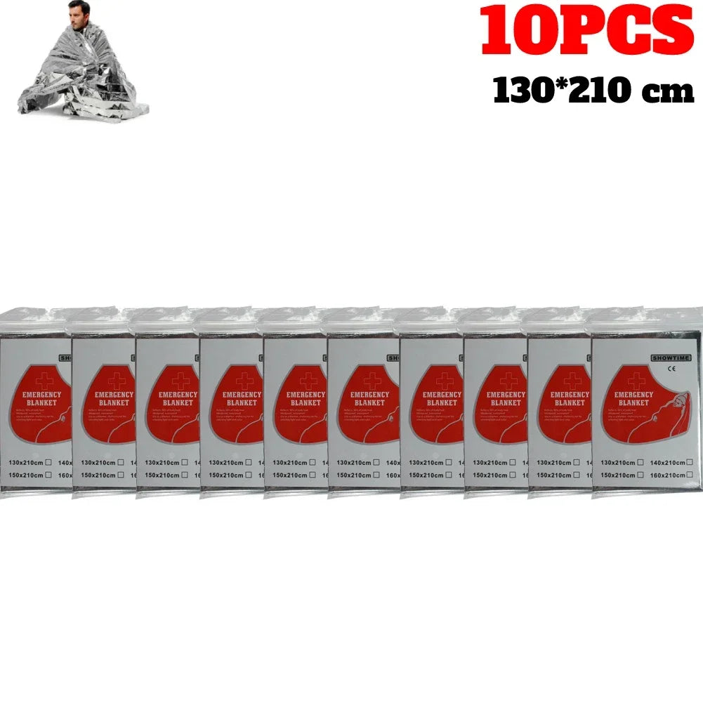 Couvertures de Survie et Premiers Secours Argentées – 1 à 20 pièces – Isolation et Sauvetage Outdoor Ma boutique