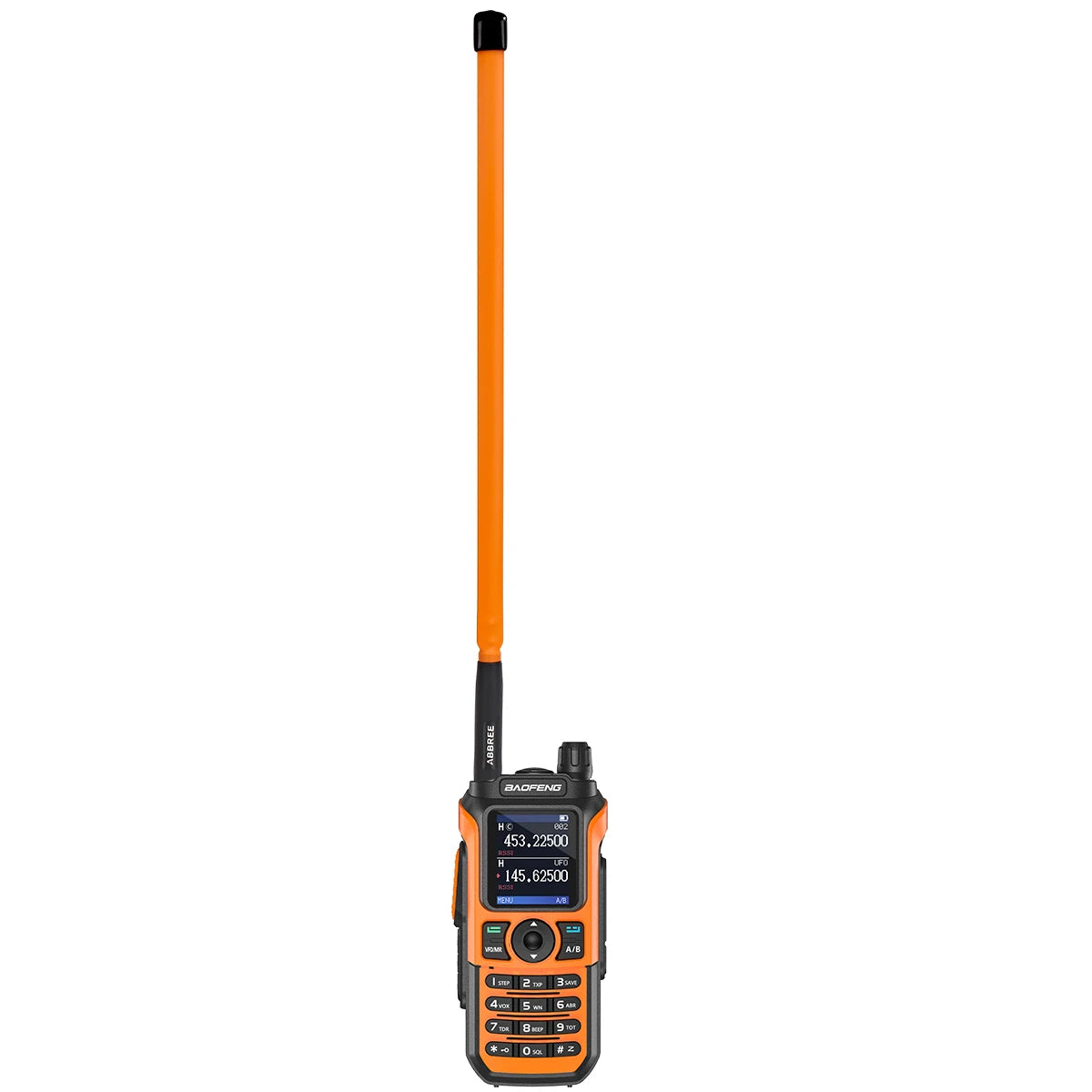 Antenne tactique rabattable ABBREE CS SMA Femelle 144/430MHz Dual Band pour BAOFENG UV-5R, UV-5RH, Quansheng UV-K5, et autres Talkies-Walkies - BLACKBEARD OUTDOOR INDUSTRIES