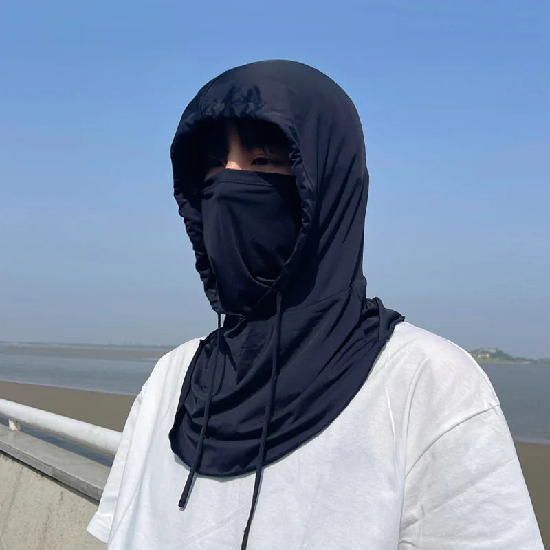 Balaclava Men Women Face Mask Sun/UV Protection Breathable Long Neck Covers Ma boutique