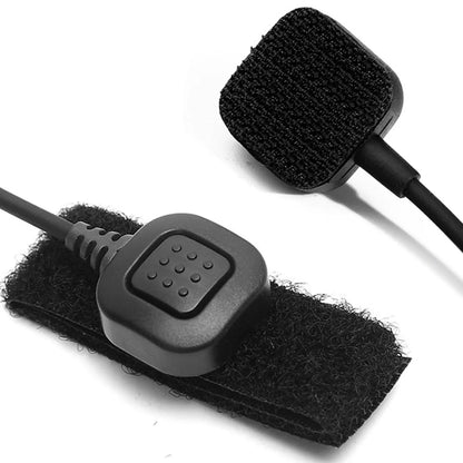 Oreillette Tactique PTT 2 Broches – Compatible Baofeng, Kenwood, TYT, Wouxun