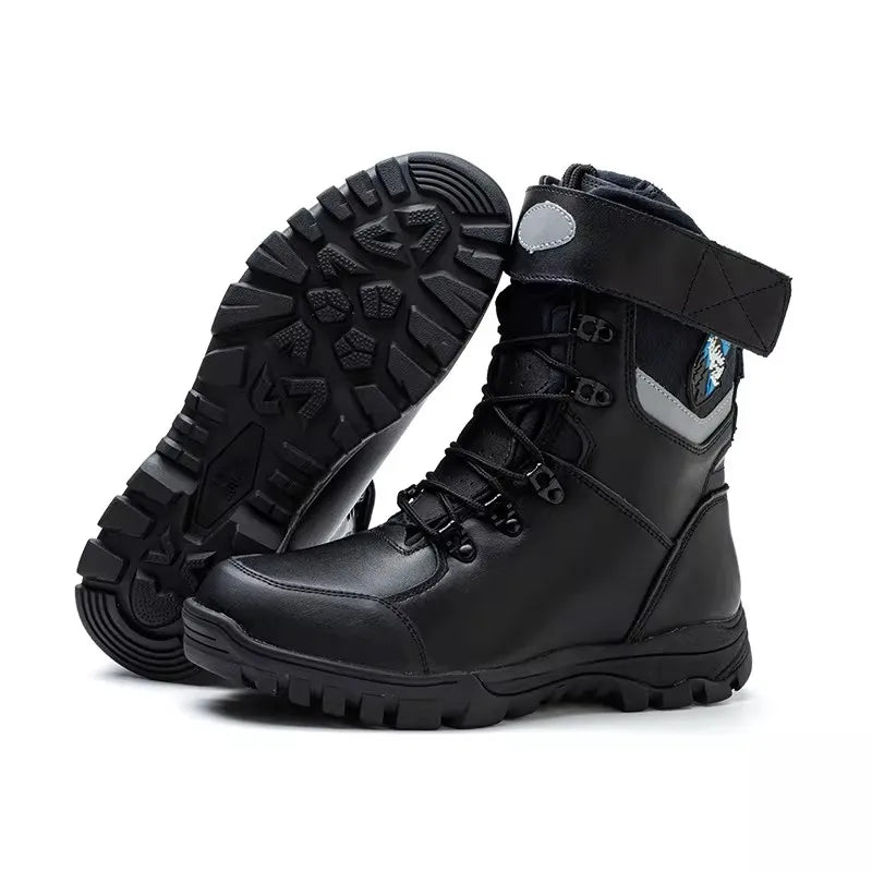 Rangers tactiques montantes à embout acier – Outdoor et randonnée