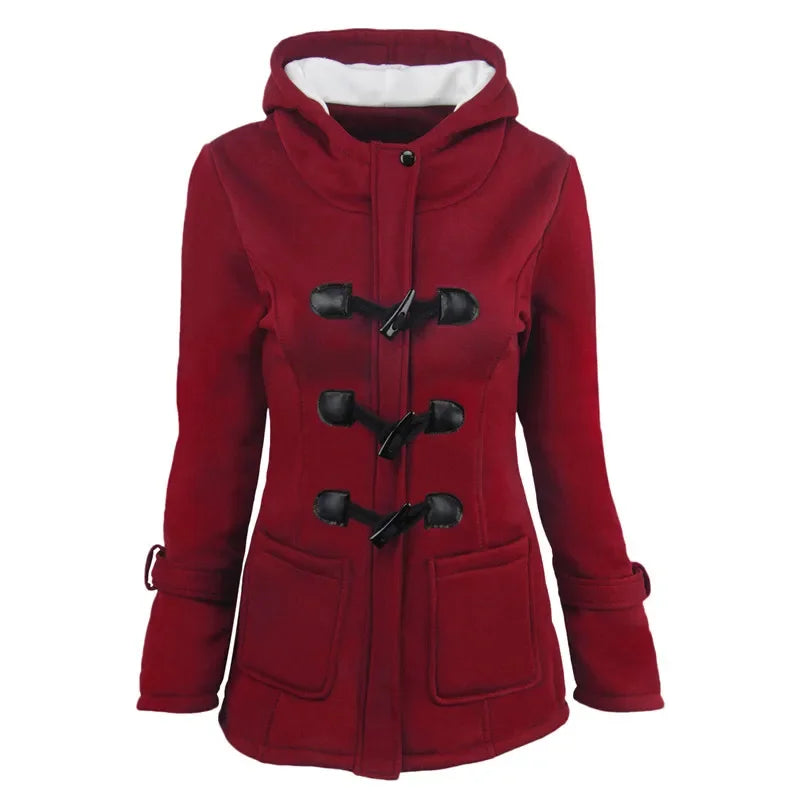 Veste femme à capuche zippée avec poches, du S au 5XL