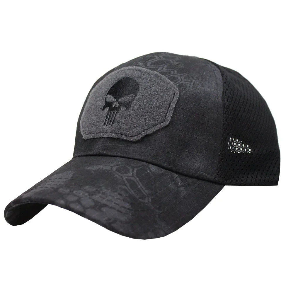 Casquette Tactique Camouflage Mesh – Forces Spéciales Respirante Unisexe | 11 Coloris - BLACKBEARD OUTDOOR INDUSTRIES