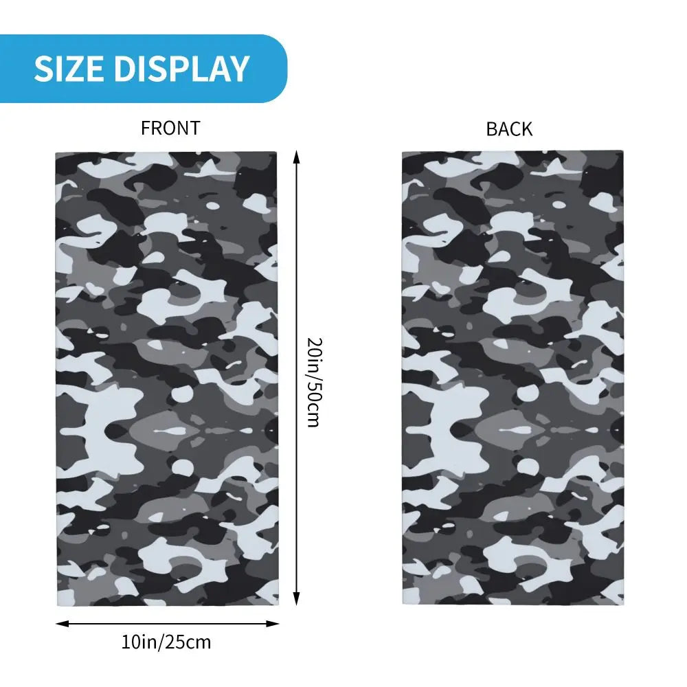Tiger Stripe Camo – Bandeau Tour de Cou Hiver Multifonction pour Hommes et Femmes | Parfait pour Randonnée, Cyclisme, Sports Outdoor et Usage Quotidien - BLACKBEARD OUTDOOR INDUSTRIES