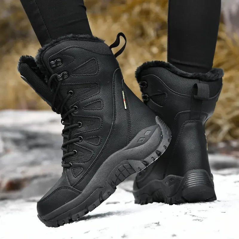 Men Tactical Boots Brand Climbing Shoes Waterproof Outdoor Ankle Male Breathable Women Motorcycle Casual Hiking Shoes Size Boot BLACKBEARD OUTDOOR INDUSTRIES
