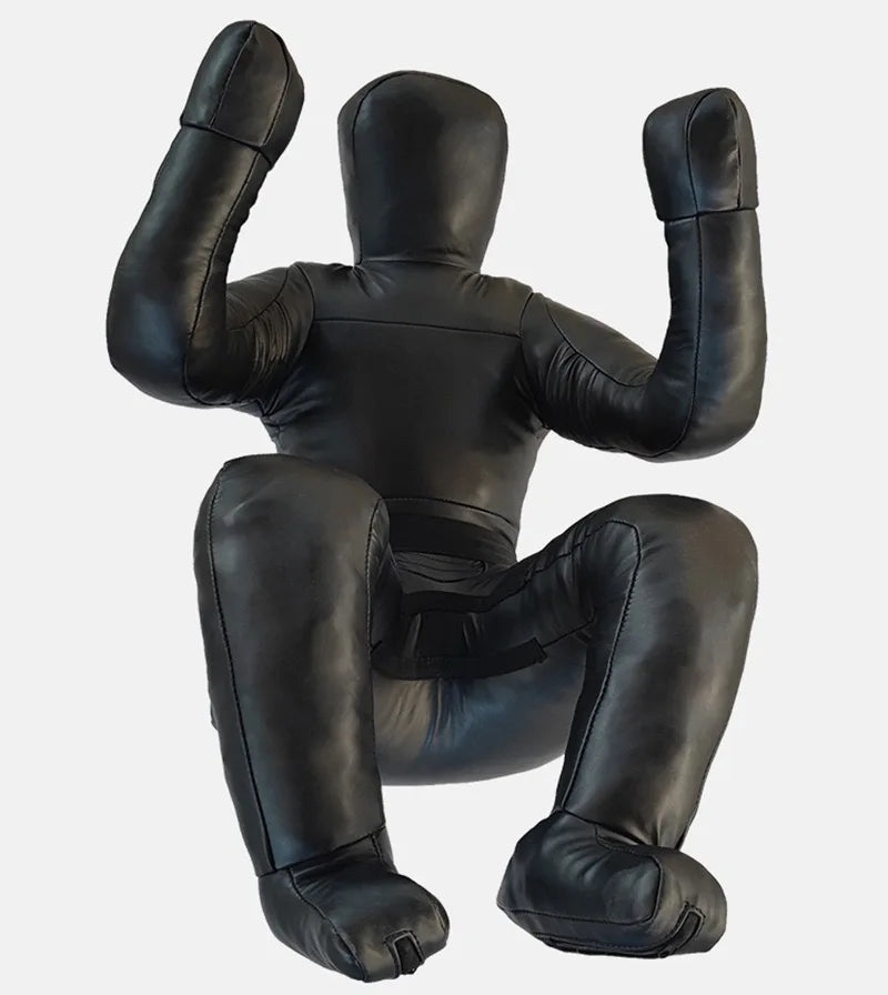 Mannequin de Grappling BJJ MMA Non Rembourré – Cuir PU 3 Couches 170 cm