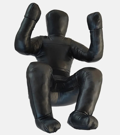 Mannequin de Grappling BJJ MMA Non Rembourré – Cuir PU 3 Couches 170 cm