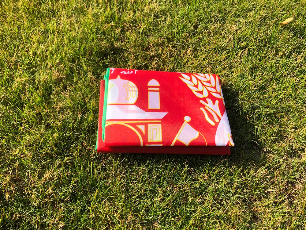 Drapeau de l'Afghanistan – 90x150 cm – Drapeau National de la République Islamique d'Afghanistan en Polyester – Décoration Intérieure et Extérieure BLACKBEARD OUTDOOR INDUSTRIES