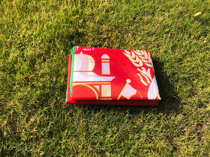 Drapeau de l'Afghanistan – 90x150 cm – Drapeau National de la République Islamique d'Afghanistan en Polyester – Décoration Intérieure et Extérieure BLACKBEARD OUTDOOR INDUSTRIES