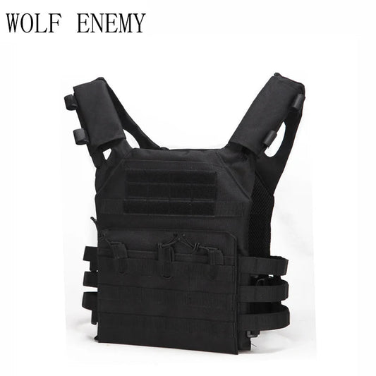 Gilet Tactique MOLLE 1000D – Version Simplifiée Porte-Plaques de Chasse, Protection et Armure de Corps avec Poches pour Munitions BLACKBEARD OUTDOOR INDUSTRIES