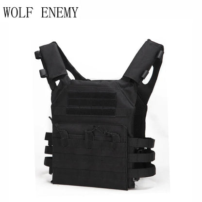 Gilet Tactique MOLLE 1000D – Version Simplifiée Porte-Plaques de Chasse, Protection et Armure de Corps avec Poches pour Munitions BLACKBEARD OUTDOOR INDUSTRIES