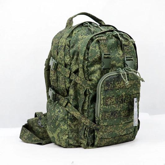 Sac à Dos Tactique Russe Mammoth-B MOLLE 25L – Camouflage EMR, Vert, Noir | Assault Pack Réplique Génération 2