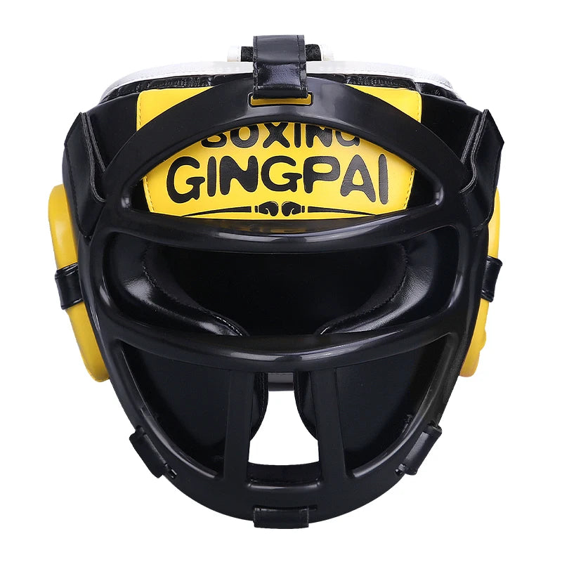 Casque de Boxe Sanda Intégral – Protection Visage Muay Thai, Compétition | Enfant & Adulte | S & M | 12 Coloris - BLACKBEARD OUTDOOR INDUSTRIES