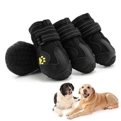 Chaussures Chien Imperméables – Bottines Antidérapantes Hiver & Été, Lot de 4 - BLACKBEARD OUTDOOR INDUSTRIES
