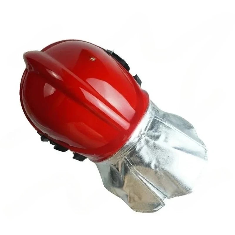 Casque de Pompier Intégral à Visière Dorée – Protection Résistante aux Chocs - BLACKBEARD OUTDOOR INDUSTRIES