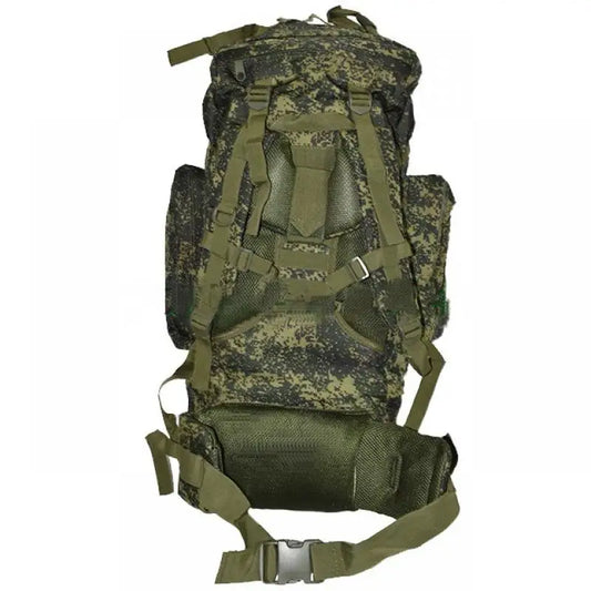 Sac à Dos Tactique 65L Militaire avec Couvre-Pluie — Camping, Randonnée, Survie