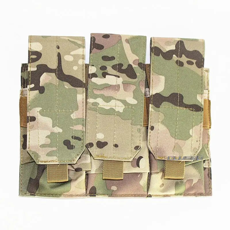 Pochette MOLLE Triple Porte Chargeurs - Double et Triple Mag Pouch pour AR15/M4 (5.56/7.62) BLACKBEARD OUTDOOR INDUSTRIES