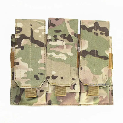 Pochette MOLLE Triple Porte Chargeurs - Double et Triple Mag Pouch pour AR15/M4 (5.56/7.62) BLACKBEARD OUTDOOR INDUSTRIES