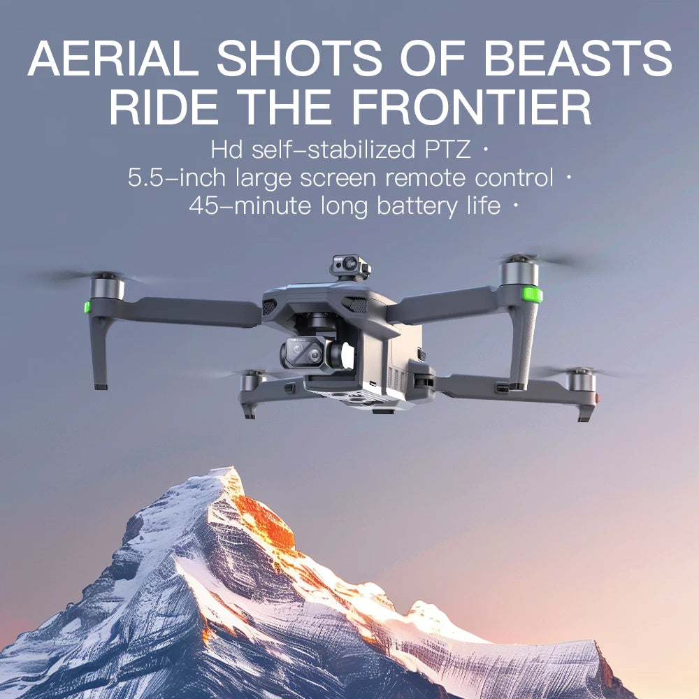 Teeggi SG909 MAX – Drone GPS 4K | 360° | Gimbal 3 Axes | Portée 6 km | +30 min - BLACKBEARD OUTDOOR INDUSTRIES
