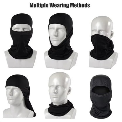 Cagoule Camouflage Multifonction – Masque Intégral Moto, Ski, Chasse, Randonnée