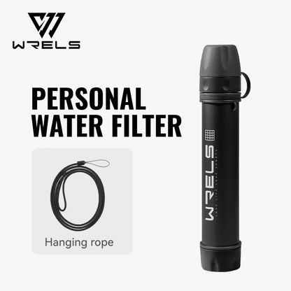 Filtre à Eau Portable Survie – Water Filter Camping, Randonnée & Kit d’Urgence