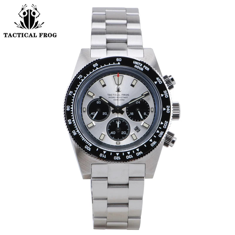 Tactical Frog TF004 – Montre Chronographe Homme 41 mm - BLACKBEARD OUTDOOR INDUSTRIES