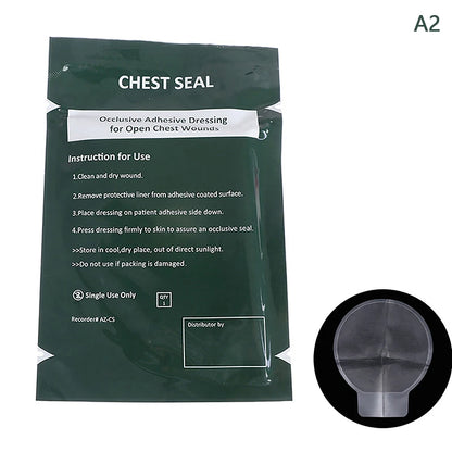 Pansement thoracique occlusif avec ou sans évent