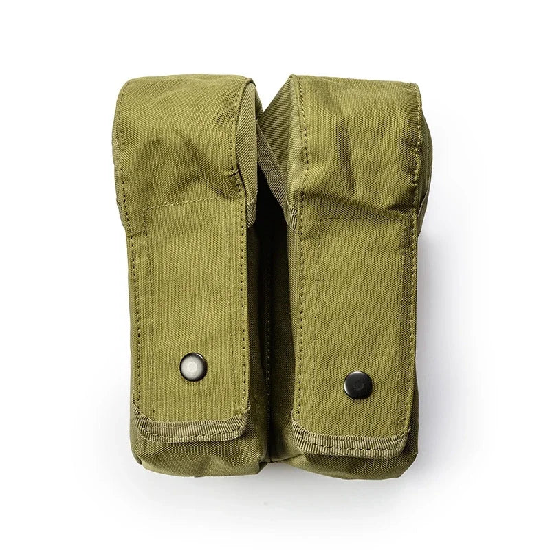 Outdoor Double AK Mag Pouch MOLLE – Porte Chargeur Double pour AK, Sac à Ceinture, Accessoires de Paintball et Chasse BLACKBEARD OUTDOOR INDUSTRIES