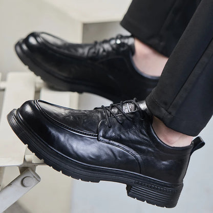 Mocassins homme en cuir noir – modèle 922, tailles 38 à 45
