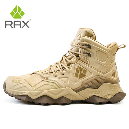 Boots de Randonnée Homme Imperméables en Cuir Véritable — Chasse, Escalade, Trekking Tactique