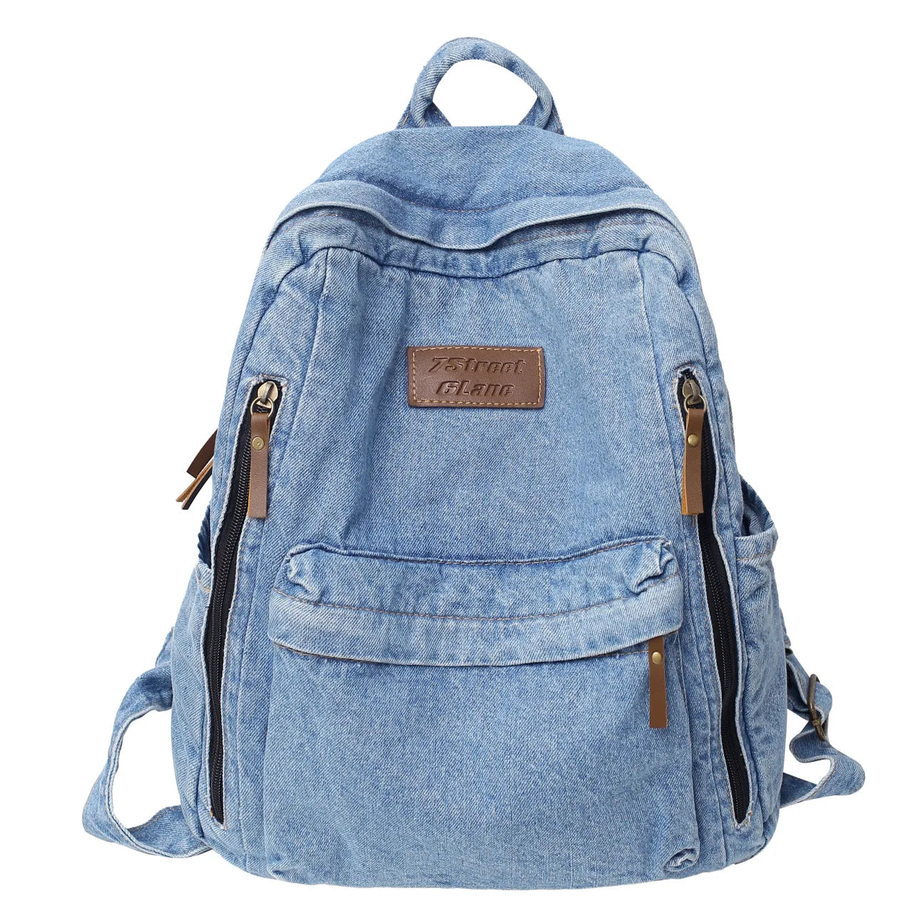 🎒 Sac à Dos en Jean Tendance – Style Denim | Grande Capacité Étudiante | Multi-Poches | Unisexe - BLACKBEARD OUTDOOR INDUSTRIES