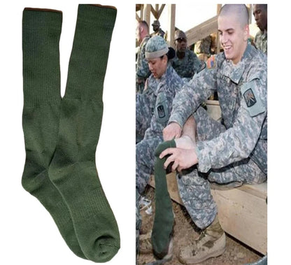 Chaussettes montantes homme style militaire – 3 paires