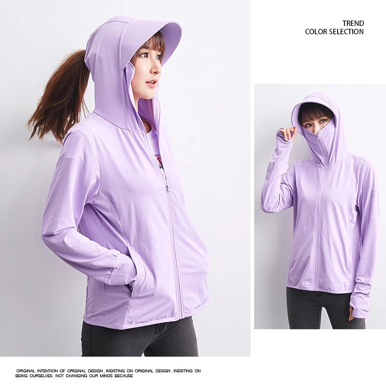 Veste Anti-UV Unisexe à Séchage Rapide | Veste Légère Outdoor à Capuche – Modèle LNGXO - BLACKBEARD OUTDOOR INDUSTRIES