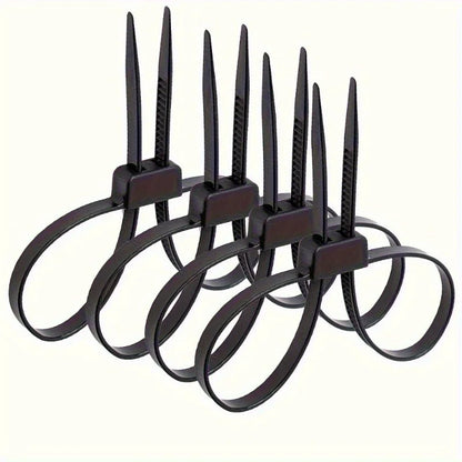 Colliers de Serrage Nylon Double Trou Antidérapants – Lot de 4 | Usage Tactique & Professionnel - BLACKBEARD OUTDOOR INDUSTRIES