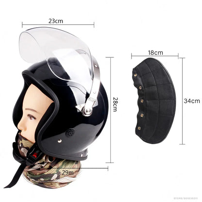 Casque Anti-Émeute Professionnel – Protection Crânienne ABS/PC, Masque PC Intégré, Norme DOT/ECE-R22, Sécurité & Maintien de l’Ordre