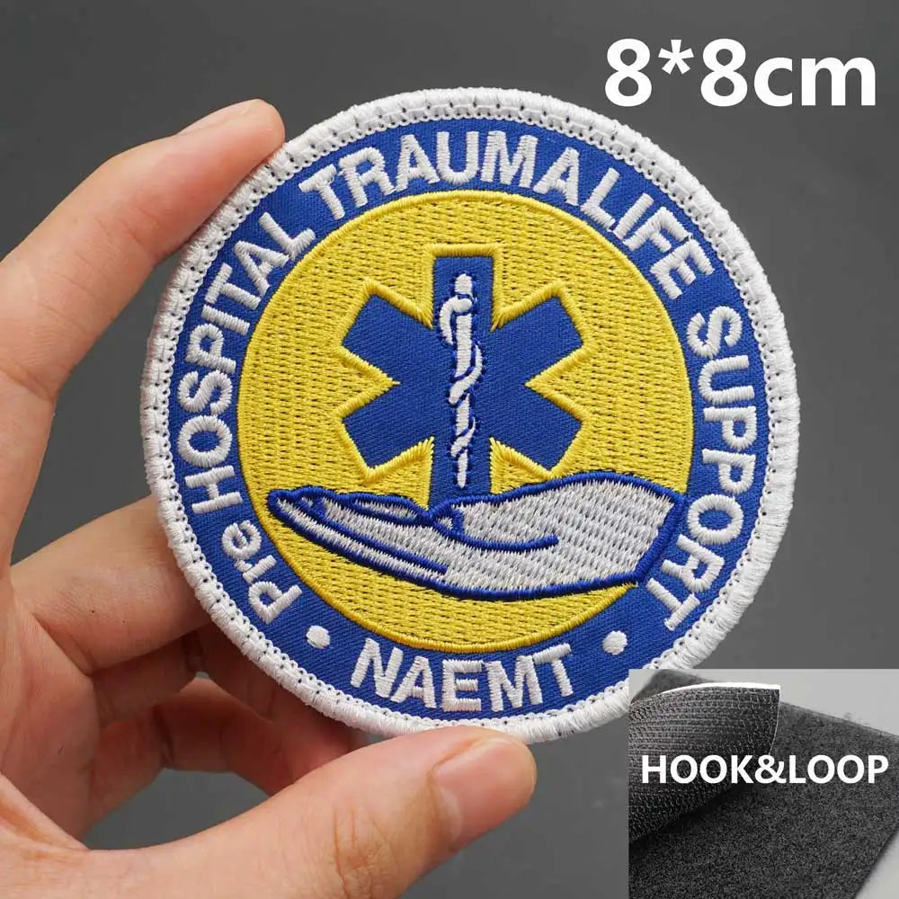 Patch Médical Tactique Brodé - BLACKBEARD OUTDOOR INDUSTRIES