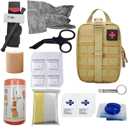 Kit de Premiers Secours Outdoor – Équipement de Sécurité pour Randonnée, Camping et Aventure en Montagne - BLACKBEARD OUTDOOR INDUSTRIES