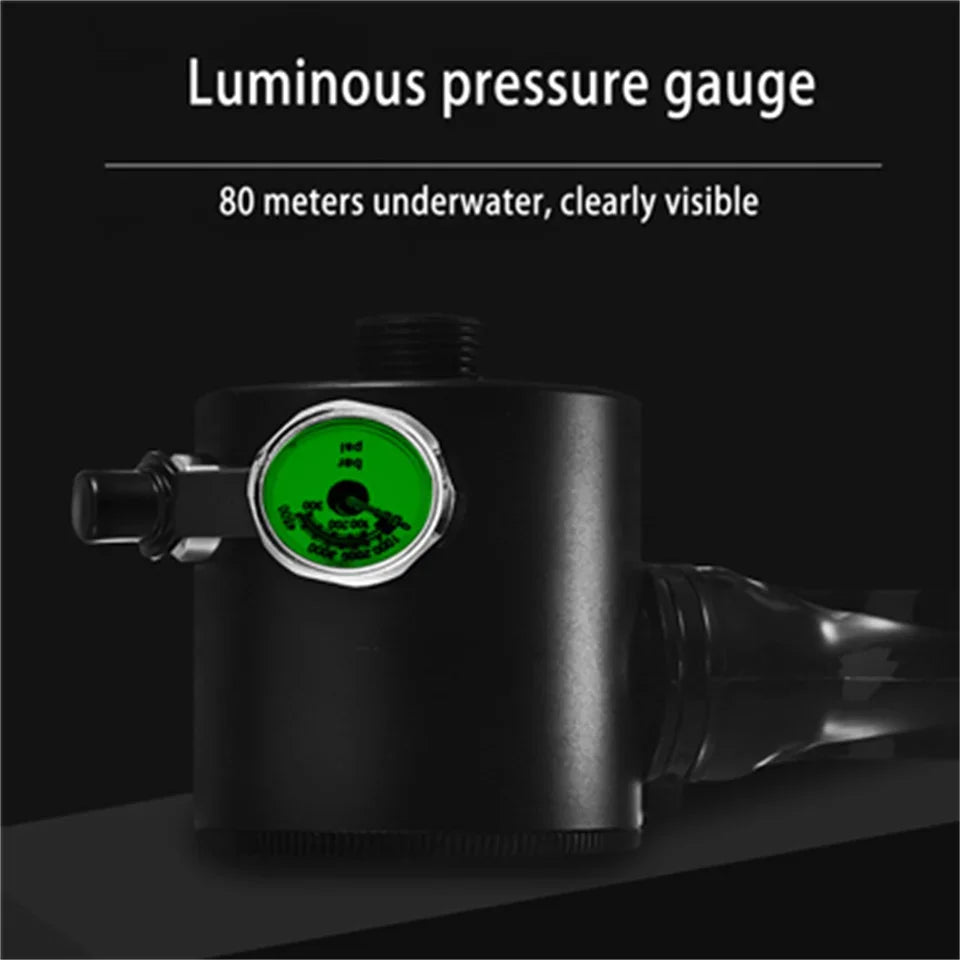 GOYOJO 0.5L Mini Cylindre Scuba – Kit Portable d'Oxygène pour Plongée, 5-10 Minutes d'Autonomie, Équipement de Respiration Sous-Marine 2025 - BLACKBEARD OUTDOOR INDUSTRIES