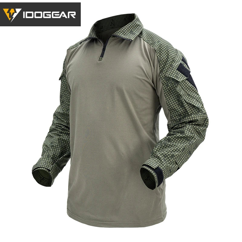 Chemise tactique IDOGEAR G3 combat avec coudières airsoft - BLACKBEARD OUTDOOR INDUSTRIES